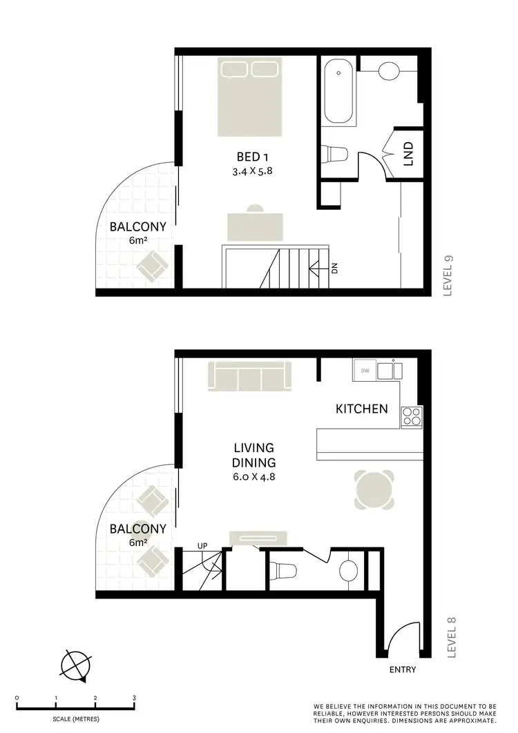 Floorplan of Homely apartment listing, 86/2-8 Brisbane Street, Surry Hills NSW 2010