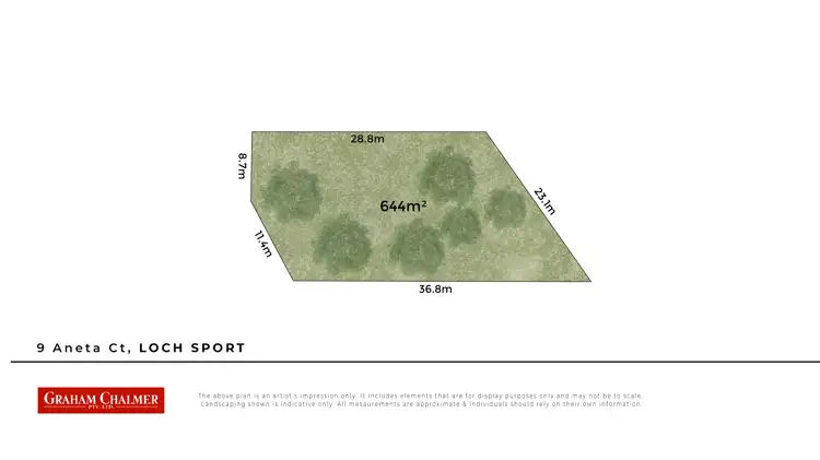 Floorplan of Homely land listing, 9 Aneta Court, Loch Sport VIC 3851