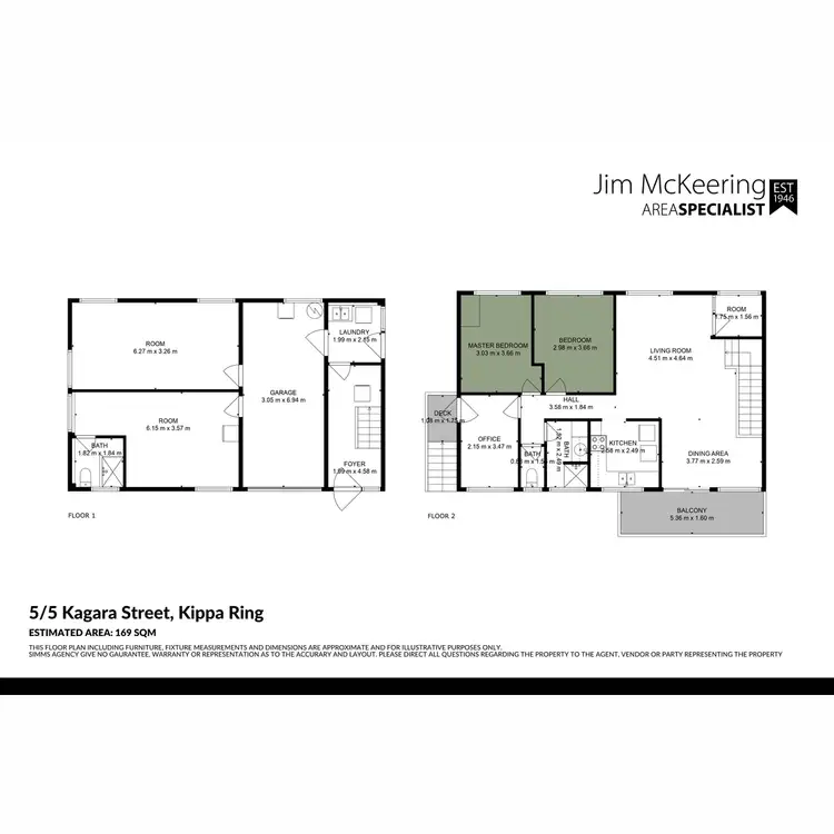 Floorplan of Homely house listing, 1 to 5/5 Kagara Street, Kippa-Ring QLD 4021