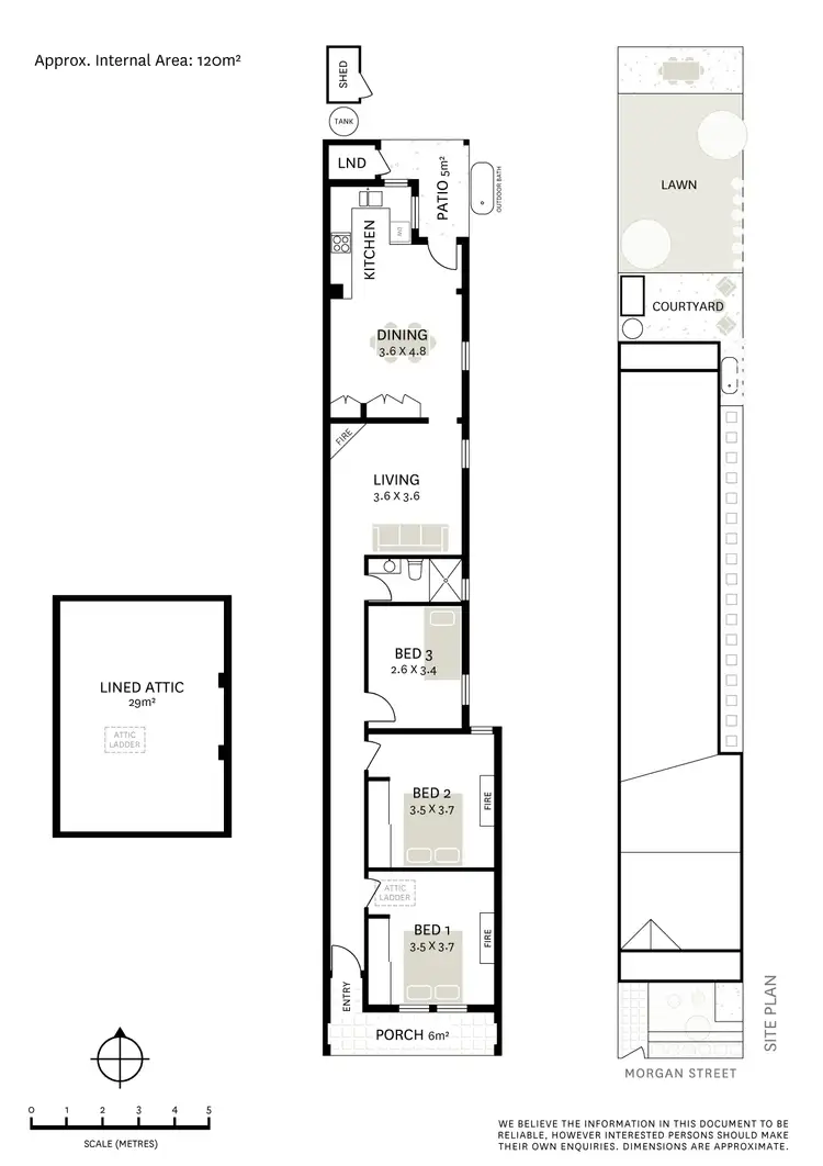 Floorplan of Homely terrace listing, 3 Morgan Street, Petersham NSW 2049