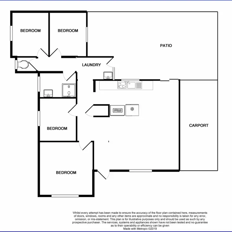 Floorplan of Homely house listing, 14 Colahan Way, Ferndale WA 6148