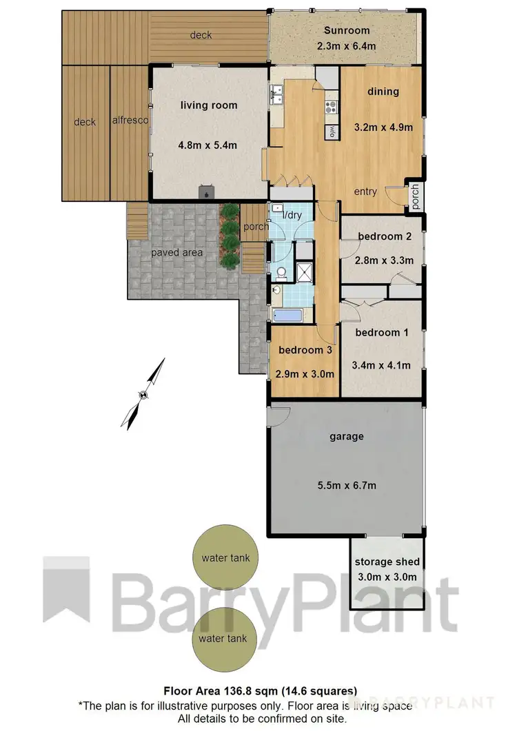 Floorplan of Homely house listing, 2 Symons Road, Avonsleigh VIC 3782