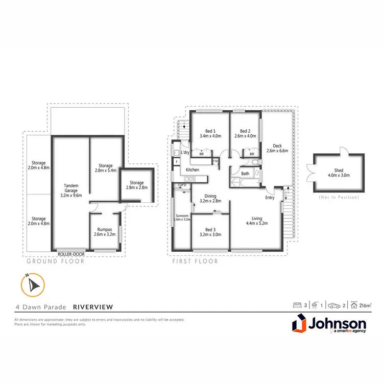 Floorplan of Homely house listing, 4 Dawn Parade, Riverview QLD 4303