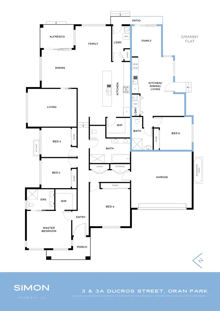 Floorplan of Homely house listing, 3 and 3a Ducros Street, Oran Park NSW 2570