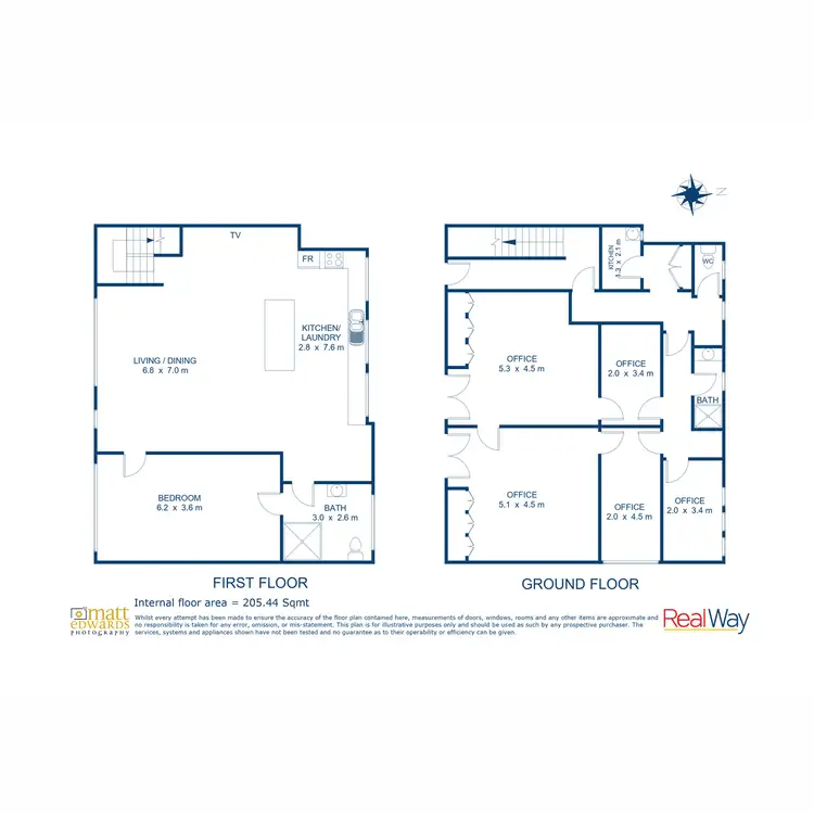 Floorplan of Homely townhouse listing, 1 Scouts Way, Toowoomba City QLD 4350