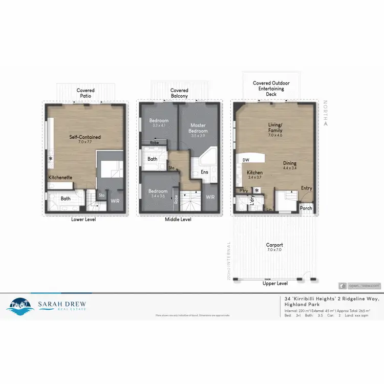 Floorplan of Homely townhouse listing, 34/2 Ridgeline Way, Highland Park QLD 4211