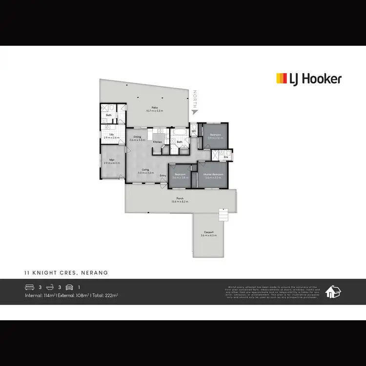 Floorplan of Homely house listing, 11 Knight Crescent, Nerang QLD 4211