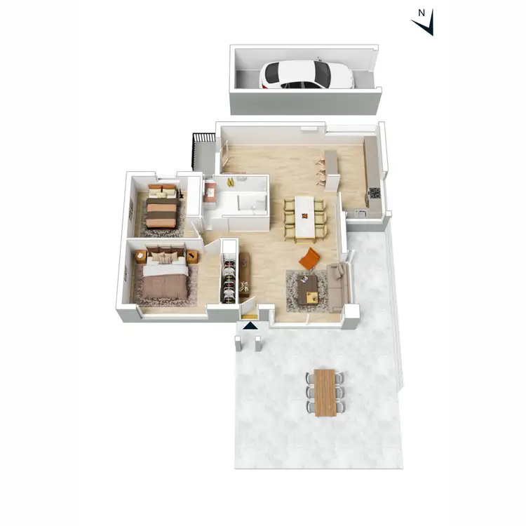 Floorplan of Homely house listing, 16 Navigator Street, Mccrae VIC 3938