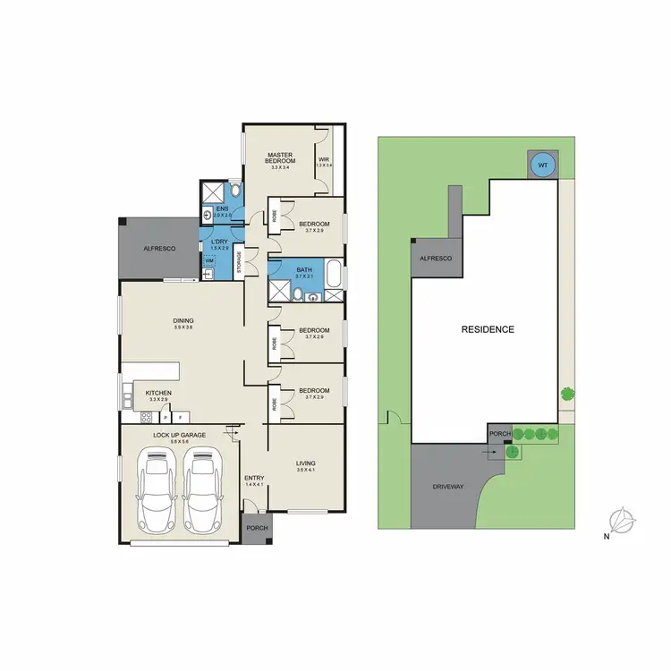 Floorplan of Homely house listing, 49 Kelman Drive, Cliftleigh NSW 2321