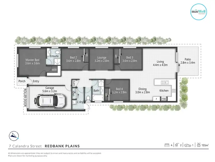 Floorplan of Homely house listing, 7 Calandra Street, Redbank Plains QLD 4301