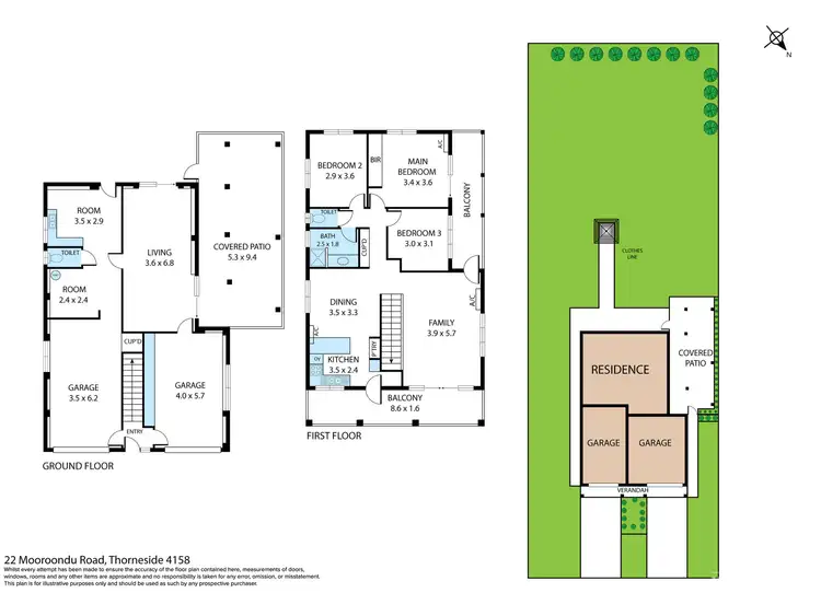 Floorplan of Homely house listing, 22 Mooroondu Road, Thorneside QLD 4158