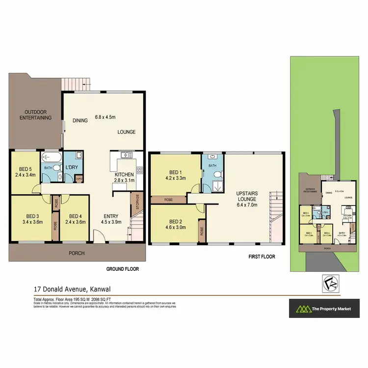 Floorplan of Homely house listing, 17 Donald Avenue, Kanwal NSW 2259