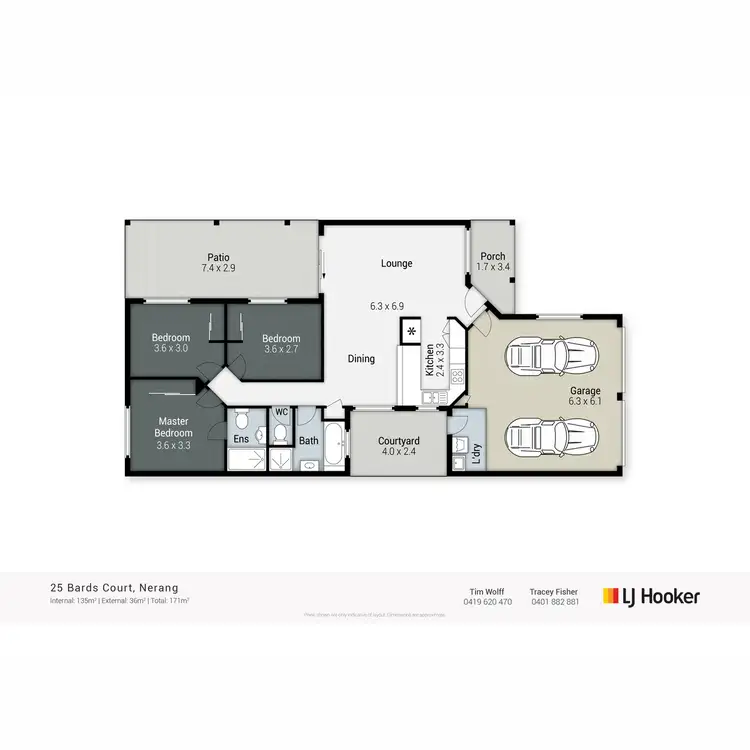 Floorplan of Homely house listing, 25 Bards Court, Nerang QLD 4211
