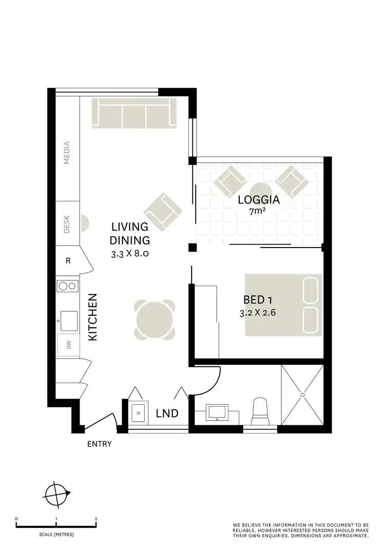 Floorplan of Homely apartment listing, 3.30/517-527 Elizabeth Street, Surry Hills NSW 2010