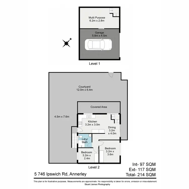 Floorplan of Homely townhouse listing, 5/746 Ipswich Road, Annerley QLD 4103