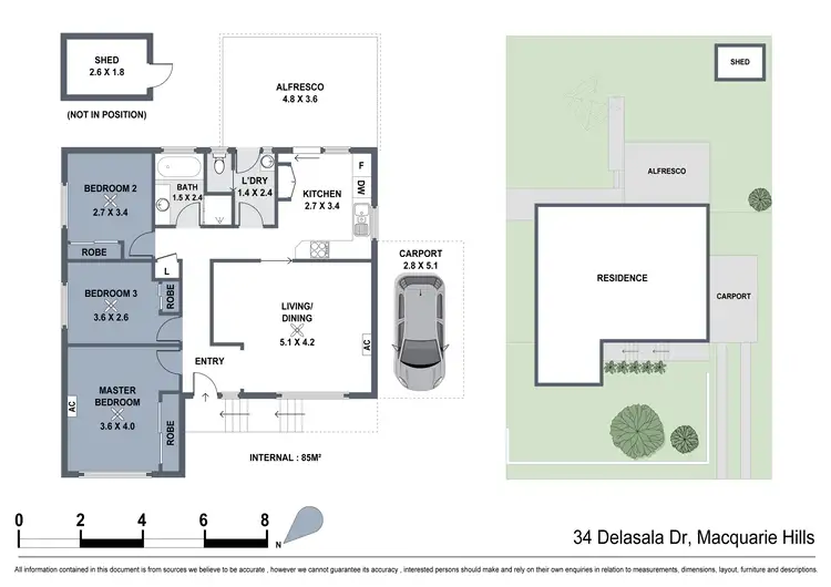 Floorplan of Homely house listing, 34 Delasala Drive, Macquarie Hills NSW 2285