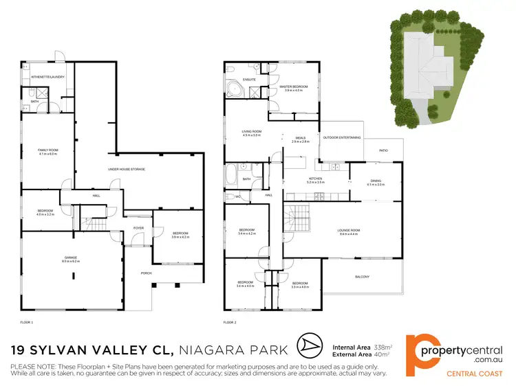 Floorplan of Homely house listing, 19 Sylvan Valley Close, Niagara Park NSW 2250