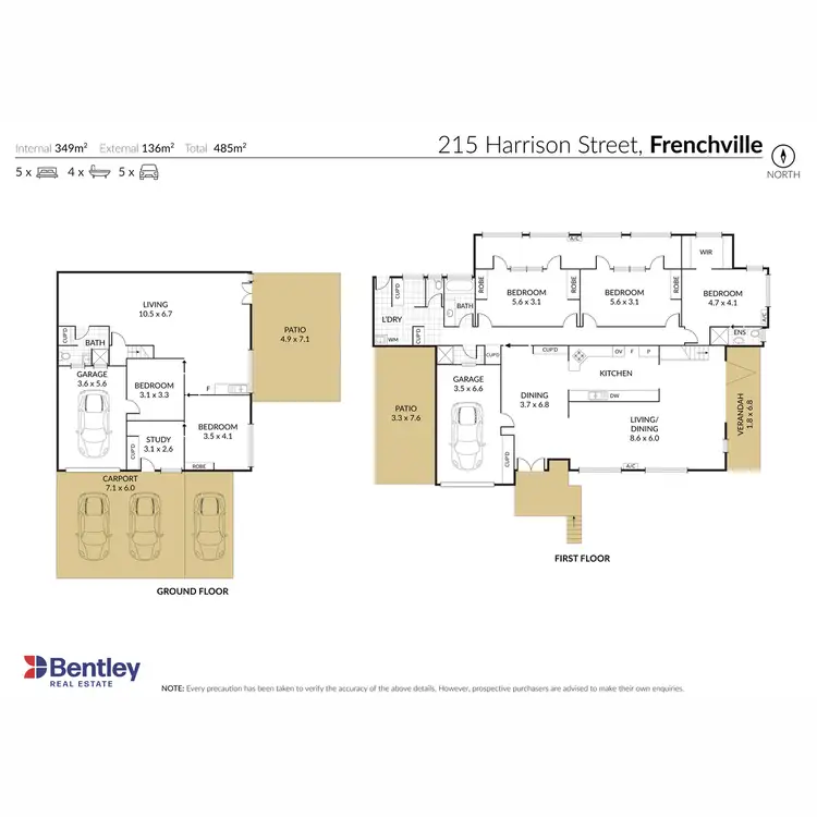 Floorplan of Homely house listing, 215 Harrison Street, Frenchville QLD 4701