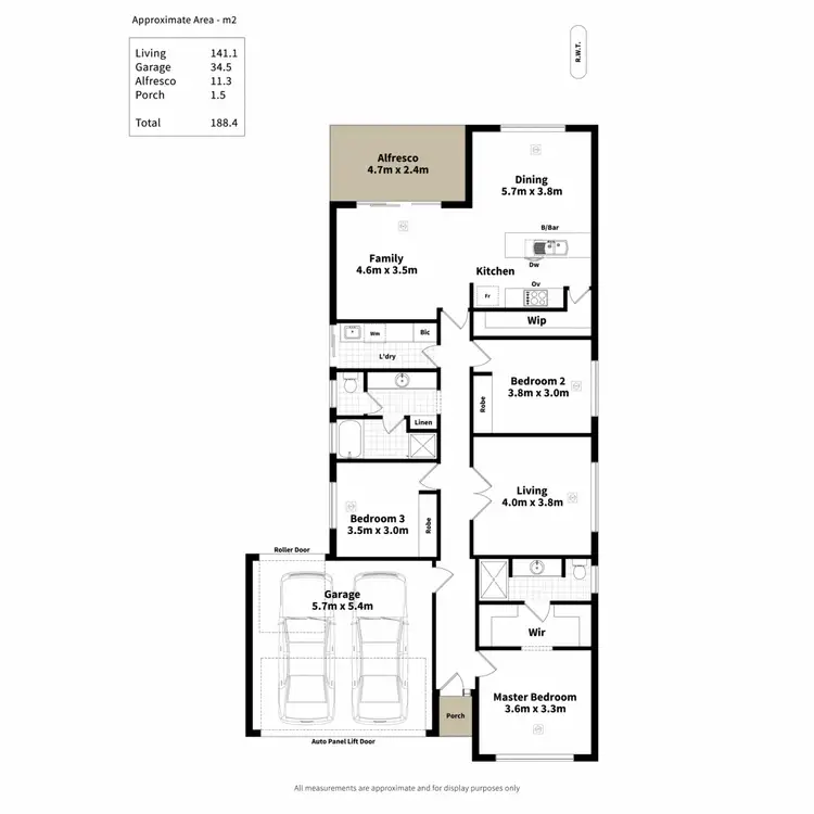 Floorplan of Homely house listing, 6 Orion Court, Hackham SA 5163