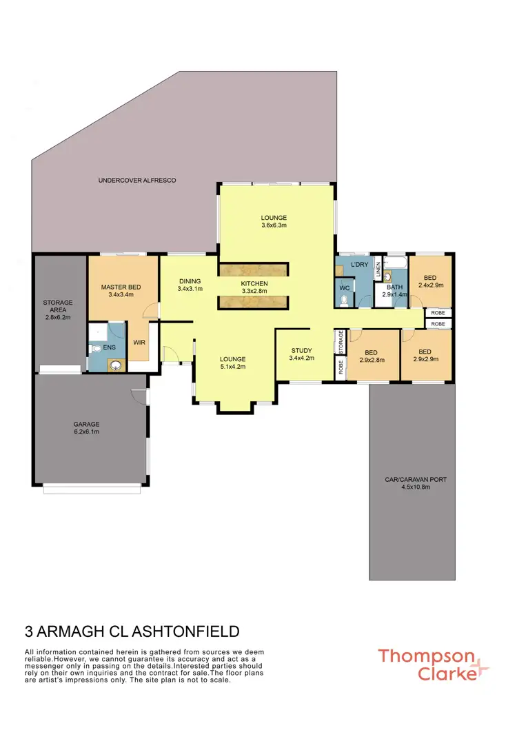 Floorplan of Homely house listing, 3 Armagh Close, Ashtonfield NSW 2323