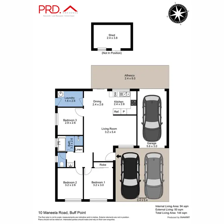 Floorplan of Homely house listing, 10 Maneela Road, Buff Point NSW 2262