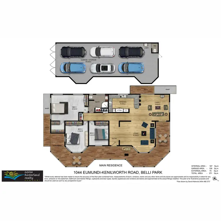 Floorplan of Homely house listing, 1044 Eumundi Kenilworth Road, Belli Park QLD 4562