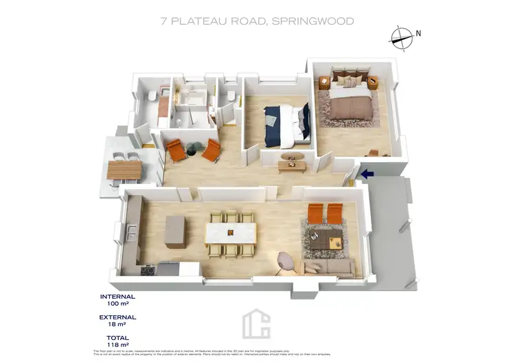 Floorplan of Homely house listing, 7 Plateau Road, Springwood NSW 2777