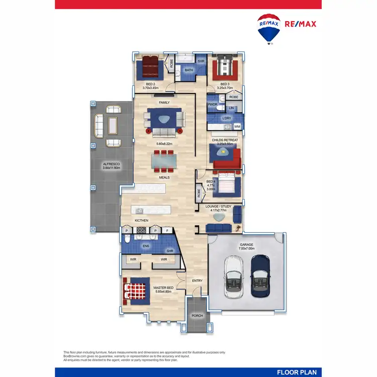 Floorplan of Homely house listing, 26 Curlew Court, Maleny QLD 4552
