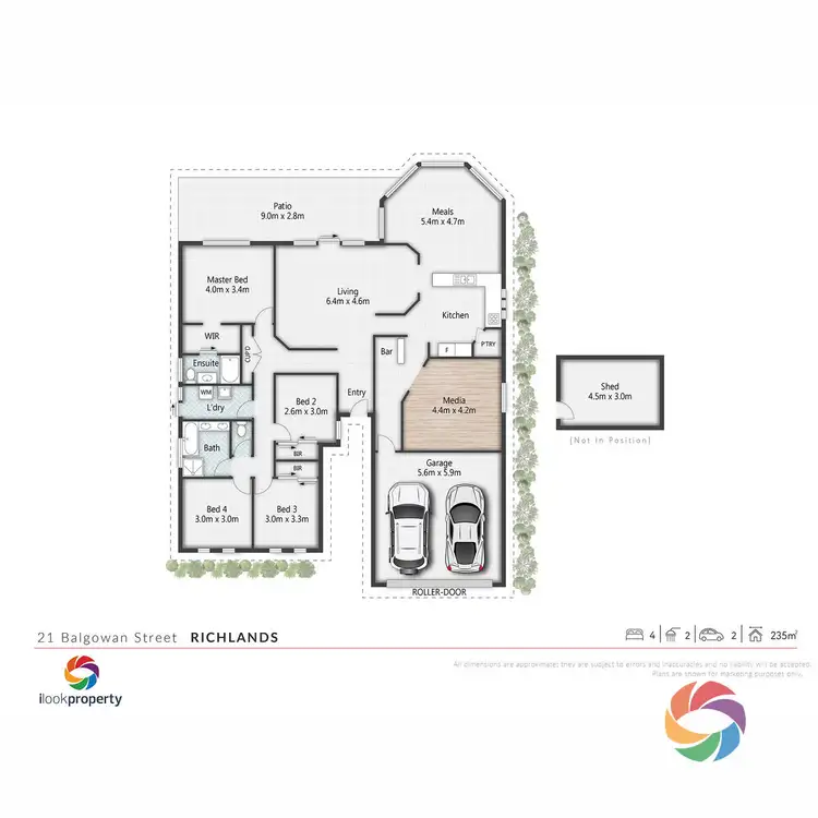 Floorplan of Homely house listing, 21 Balgowan Street, Richlands QLD 4077