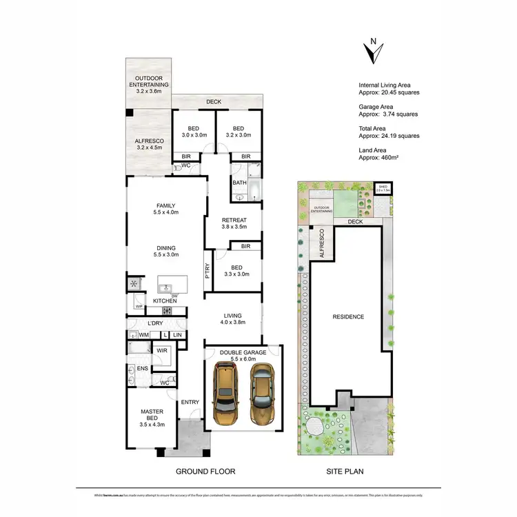 Floorplan of Homely house listing, 14 Seahaven Way, Safety Beach VIC 3936