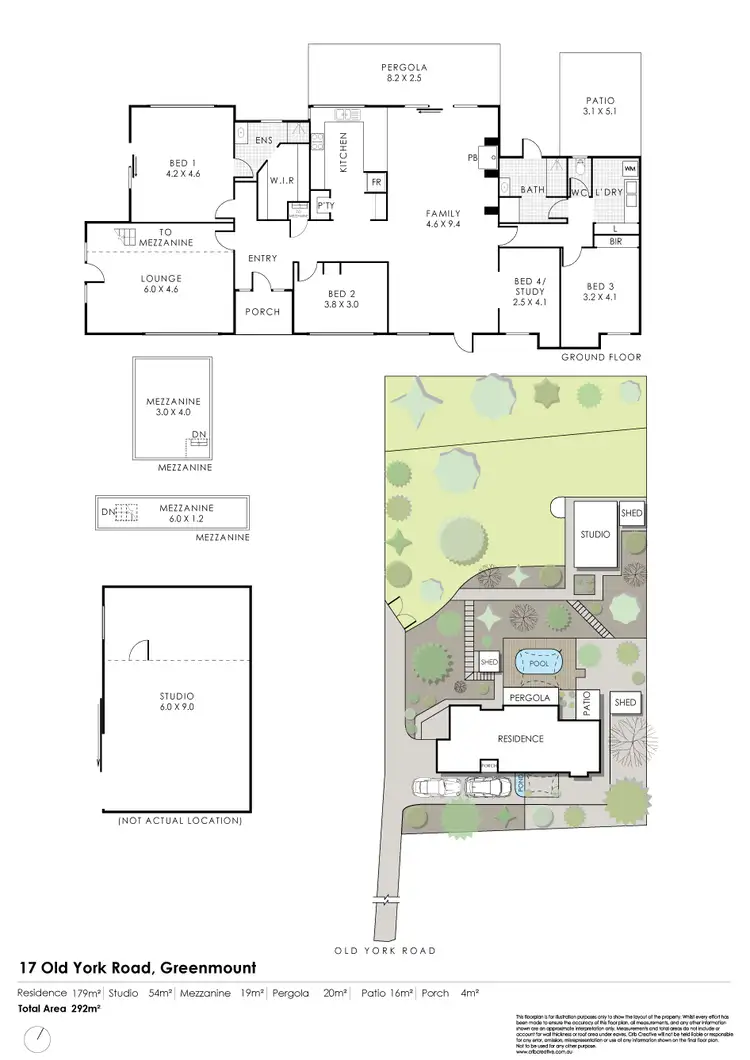 Floorplan of Homely house listing, 17 Old York Road, Greenmount WA 6056
