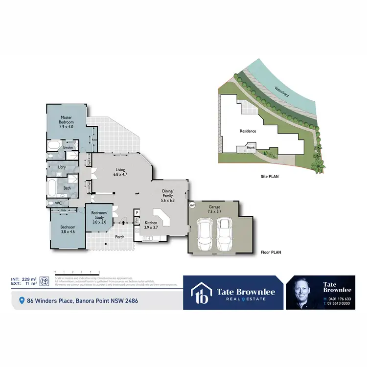 Floorplan of Homely house listing, 86 Winders Place, Banora Point NSW 2486