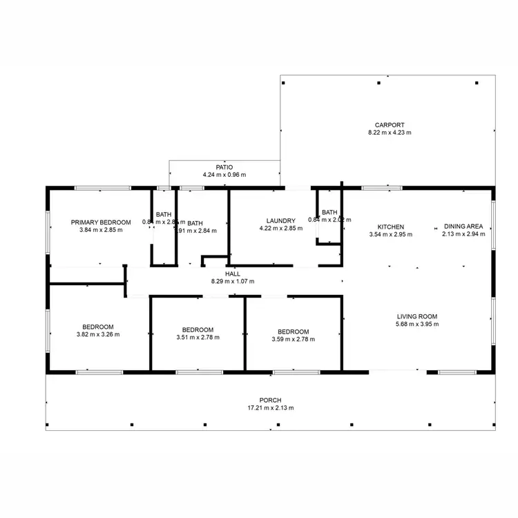 Floorplan of Homely house listing, 25 Barmaryee Road, Yeppoon QLD 4703
