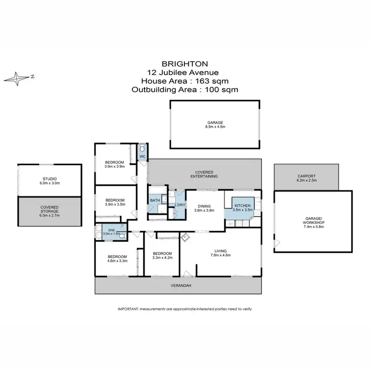 Floorplan of Homely house listing, 12 Jubilee Avenue, Brighton TAS 7030