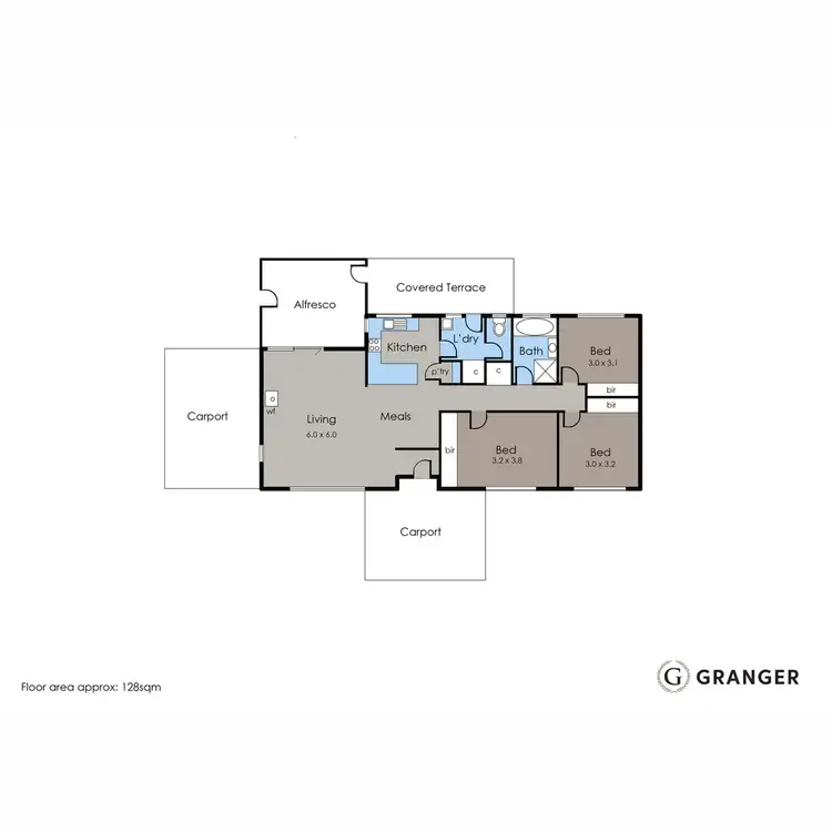 Floorplan of Homely house listing, 51 Riley Street, Mccrae VIC 3938