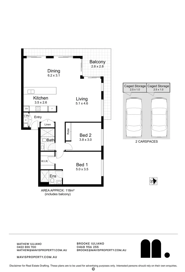 Floorplan of Homely apartment listing, 401/2 Howard Street, Warners Bay NSW 2282