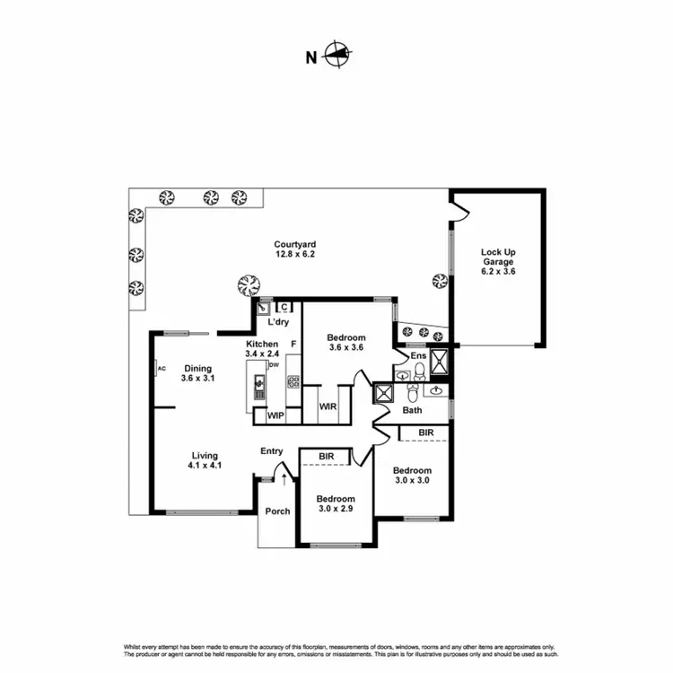 Floorplan of Homely house listing, 28/210 Shaws Road, Werribee VIC 3030