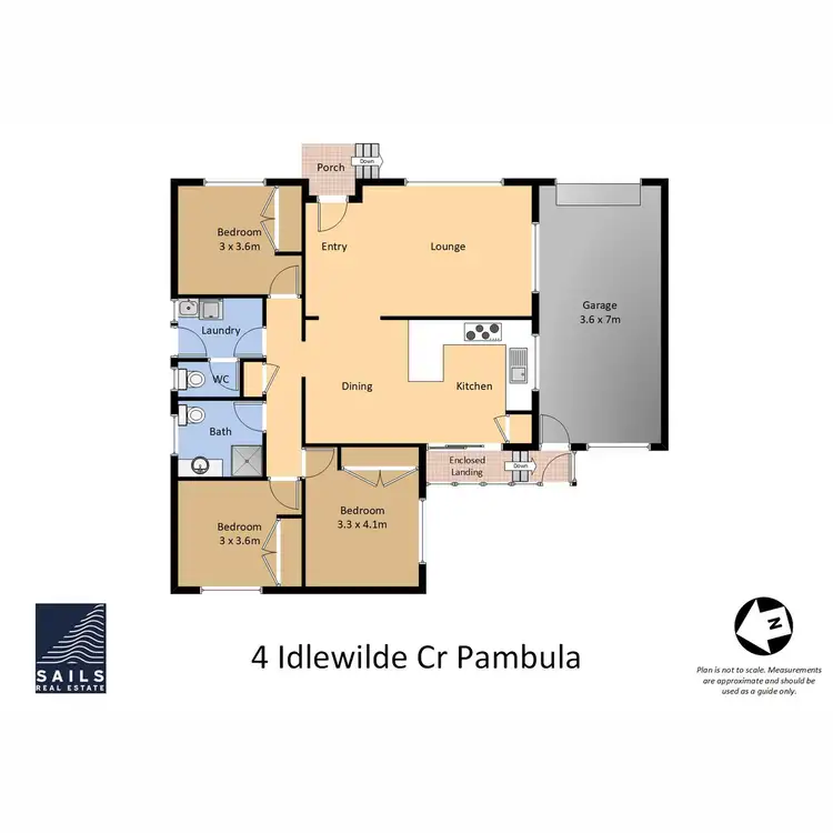 Floorplan of Homely house listing, 4 Idlewilde Crescent, Pambula NSW 2549