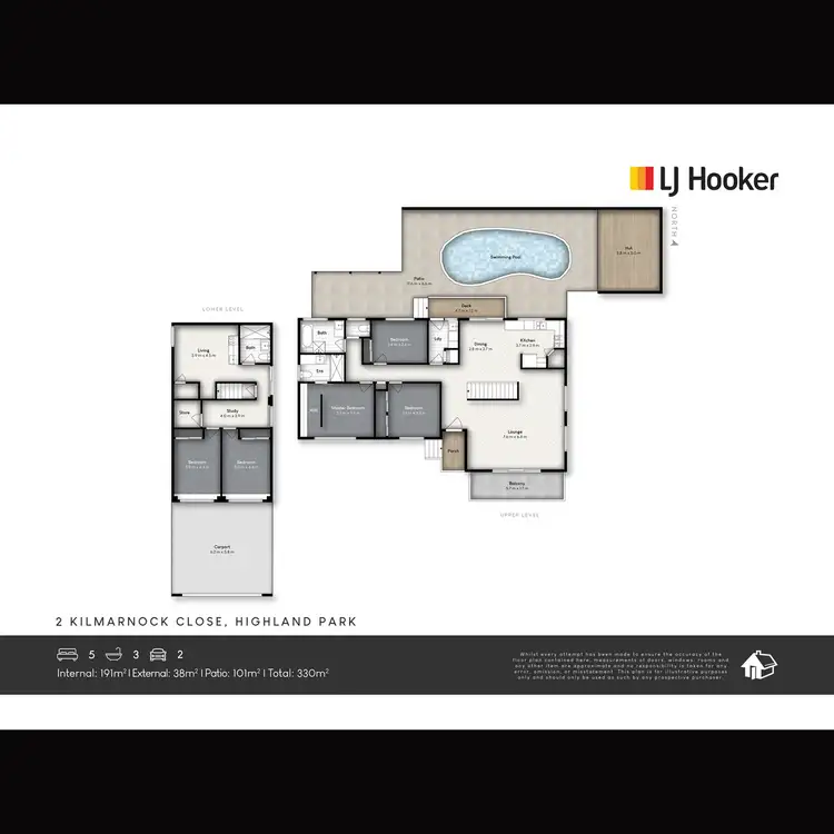 Floorplan of Homely house listing, 2 Kilmarnock Close, Highland Park QLD 4211