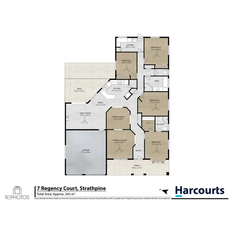 Floorplan of Homely house listing, 7 Regency Court, Strathpine QLD 4500