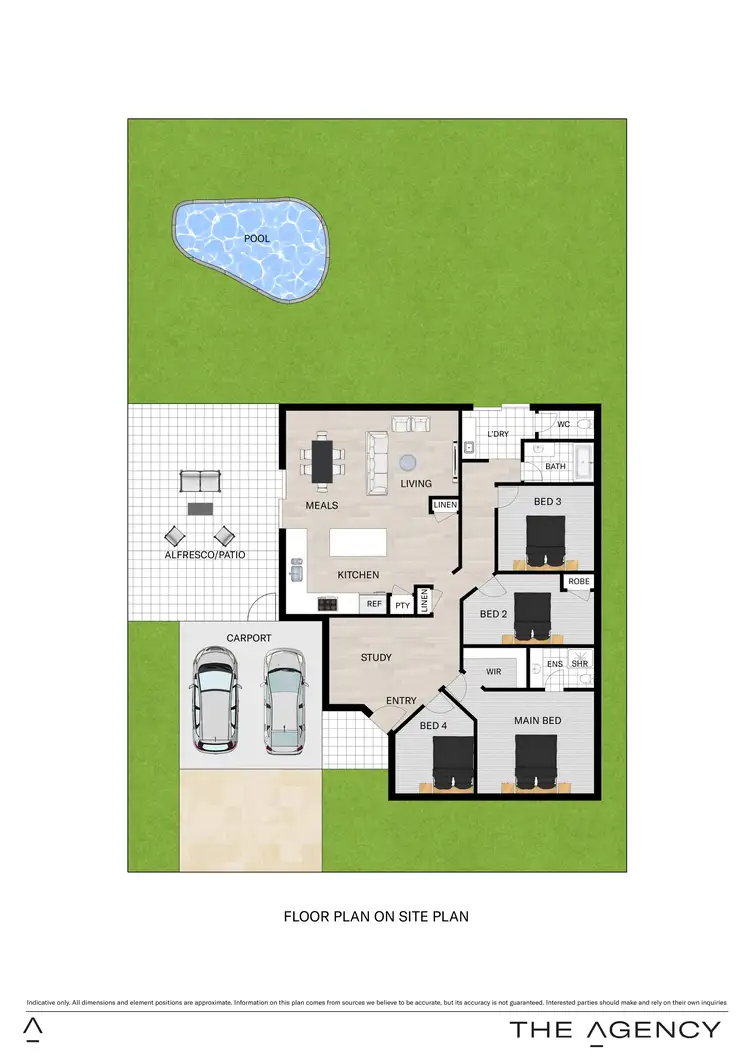 Floorplan of Homely house listing, 20 Gentle Circle, South Guildford WA 6055