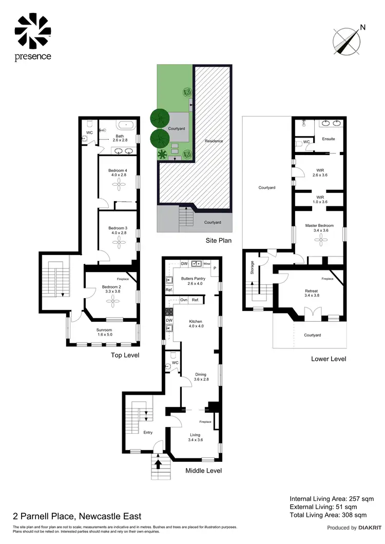 Floorplan of Homely house listing, 2 Parnell Place, Newcastle East NSW 2300
