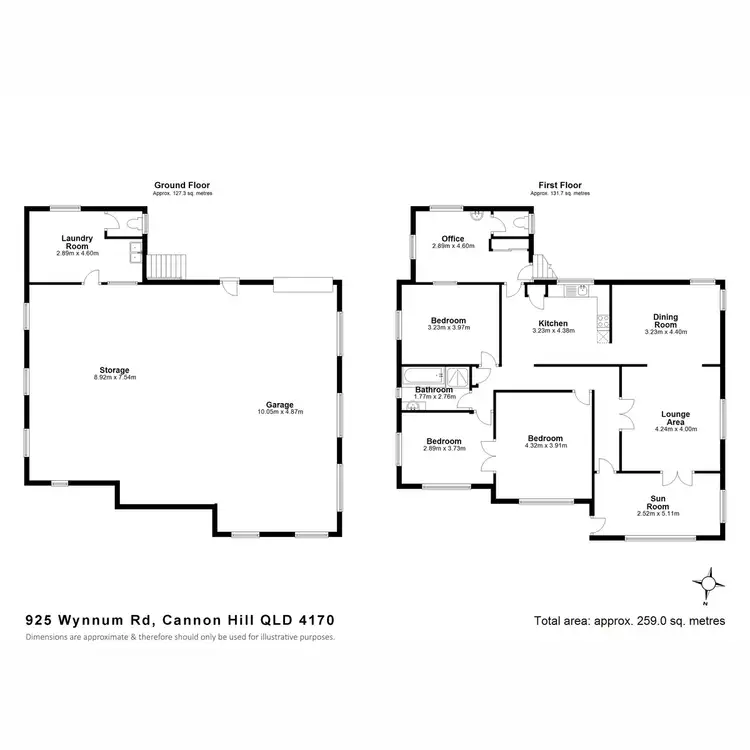 Floorplan of Homely house listing, 925 Wynnum Road, Cannon Hill QLD 4170