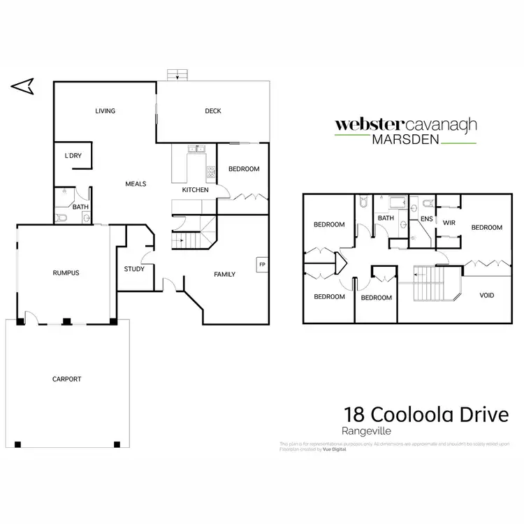 Floorplan of Homely house listing, 18 Cooloola Drive, Rangeville QLD 4350