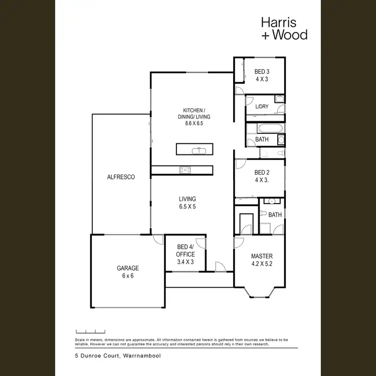 Floorplan of Homely house listing, 5 Dunroe Court, Warrnambool VIC 3280