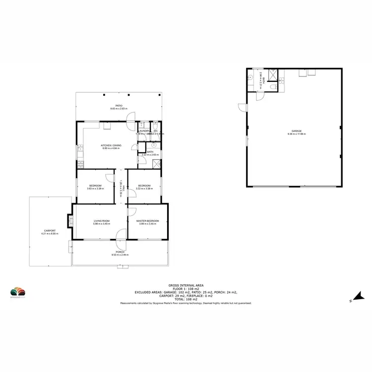 Floorplan of Homely house listing, 2 Cuthbert Street, Abbey WA 6280