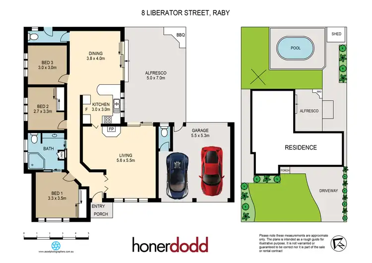 Floorplan of Homely house listing, 8 Liberator Street, Raby NSW 2566