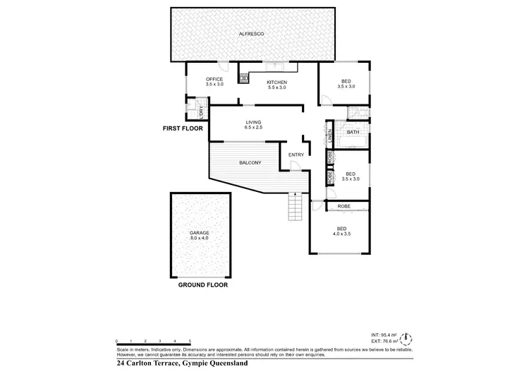 Floorplan of Homely house listing, 24 Calton Terrace, Gympie QLD 4570