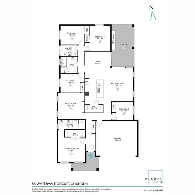 Floorplan of Homely house listing, 56 Watervale Circuit, Chisholm NSW 2322