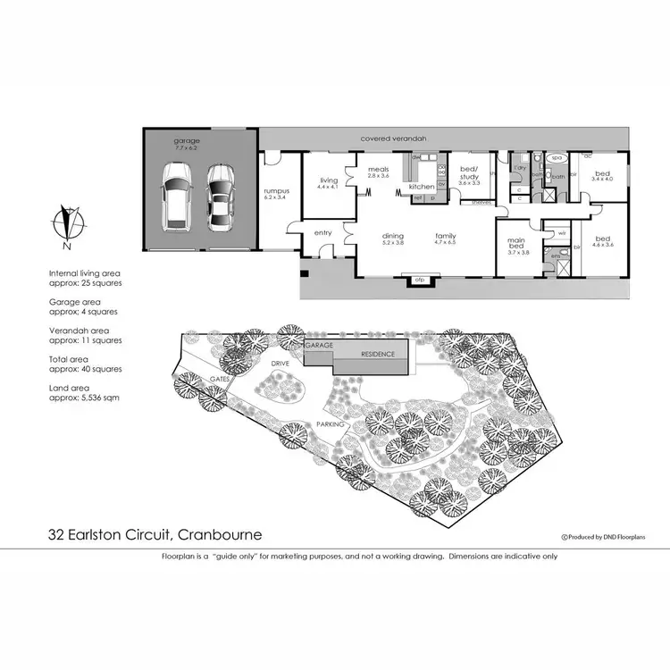 Floorplan of Homely house listing, 32 Earlston Circuit, Cranbourne VIC 3977